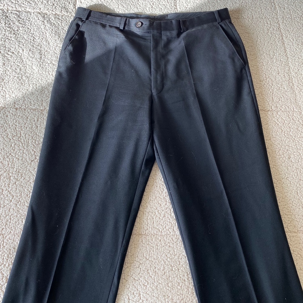 Lauren by Ralph Lauren Men's Wool Suit Trousers